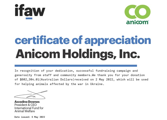 receipt certificate
